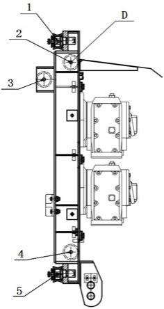 一种多导向滚轮组式施工升降机传动机构的制作方法