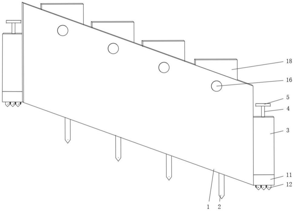 一种阶梯式箱式生态连锁墙的制作方法