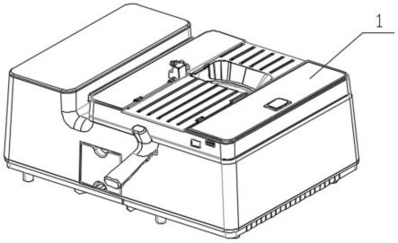 一种炒菜机调料盒和吸料泵的连接机构的制作方法