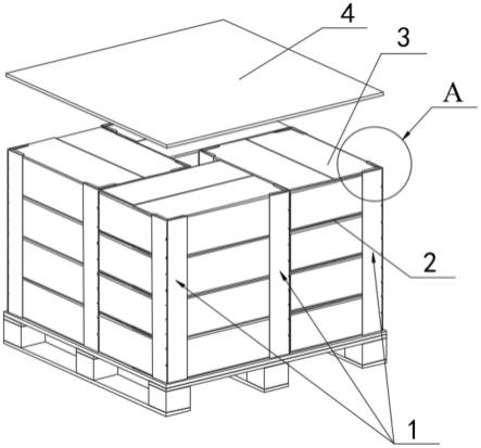 一种储能电箱的打包结构的制作方法