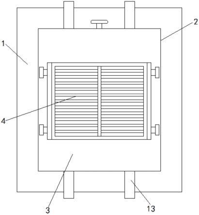 一种固定式空气冷却器安装结构的制作方法