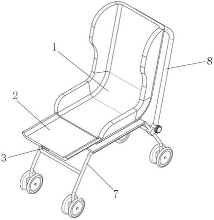 一种推车两用式车载儿童安全座椅的制作方法