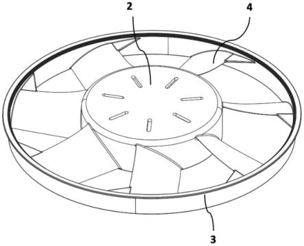 七叶式高效低噪音轴流风机的制作方法