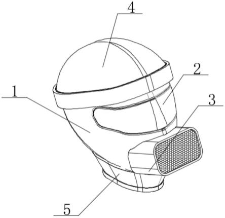 一种具有防护功能的隔离头罩的制作方法