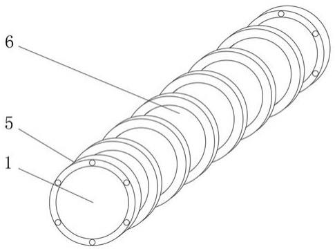 孔网钢带涂塑复合钢管的制作方法