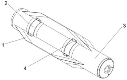 一种适用于复合材料发动机壳体上的弹翼安装结构的制作方法