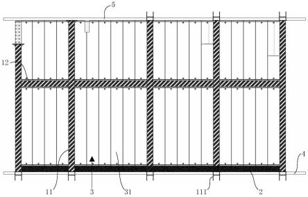 超高空间ALC板隔墙结构及其施工方法与流程