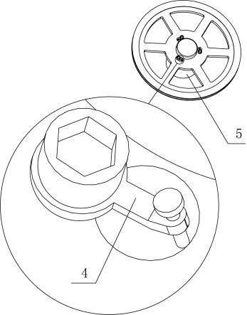 多线切割机过线轮快速安装构件的制作方法