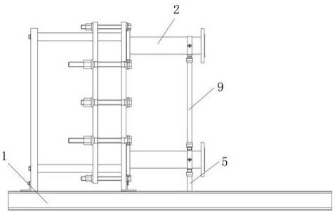 一种TCU机组管路便捷调节支撑装置的制作方法
