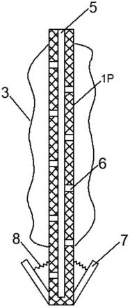一种玻纤锚杆的注浆结构的制作方法