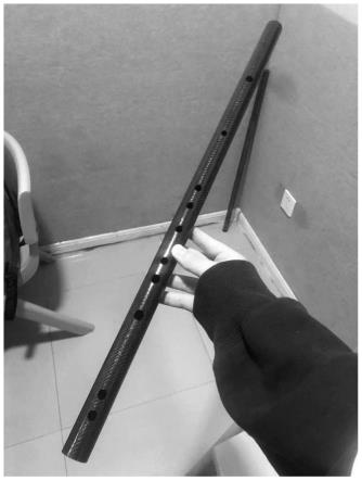 一种仿生复合材料笛子及其制备方法与流程
