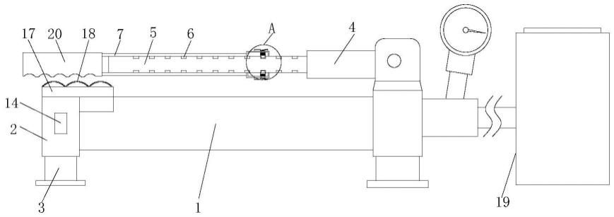 一种压杆可调节的锚杆拉力计的制作方法