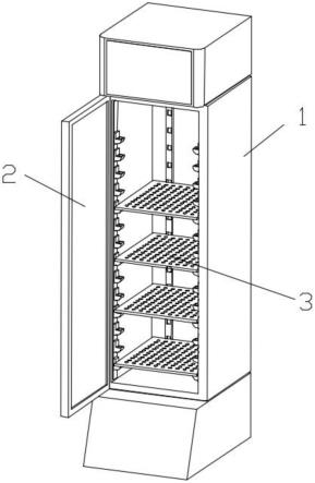 一种高身冰柜用置物架的制作方法