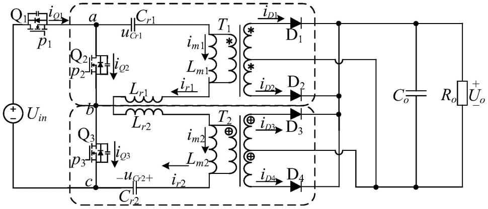 具有双电压增益曲线的LLC谐振变流器的制作方法