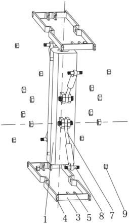 一种钢结构工程用抗震节点支架的制作方法