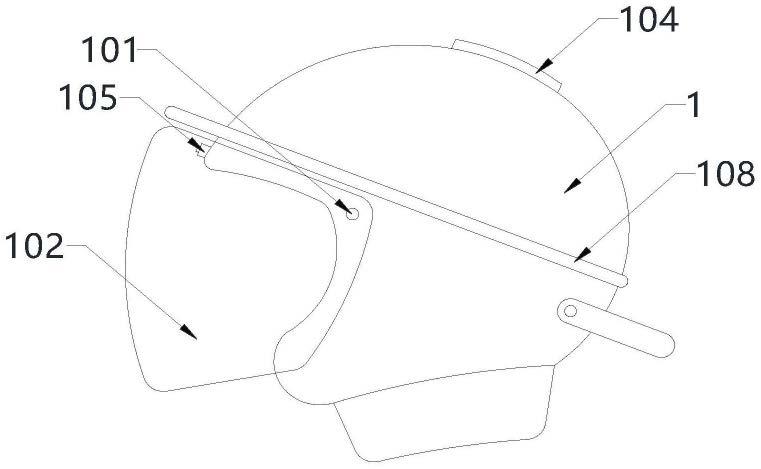一种便于携带具有防护结构的头盔的制作方法