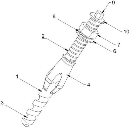 螺栓型锚栓的制作方法