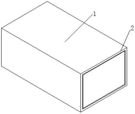 一种棱角带防护结构的复合塑枋的制作方法