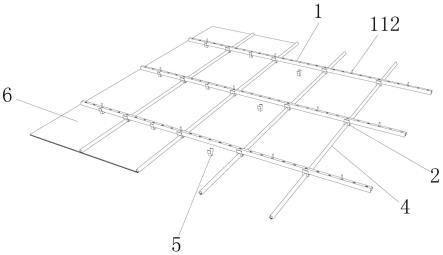 一种装配式吊顶板中间加固结构的制作方法