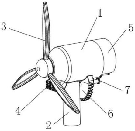 风力发电机组直驱发电机的冷却装置的制作方法