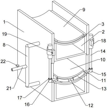 气垫带式输送机回程输送带防吸附装置的制作方法