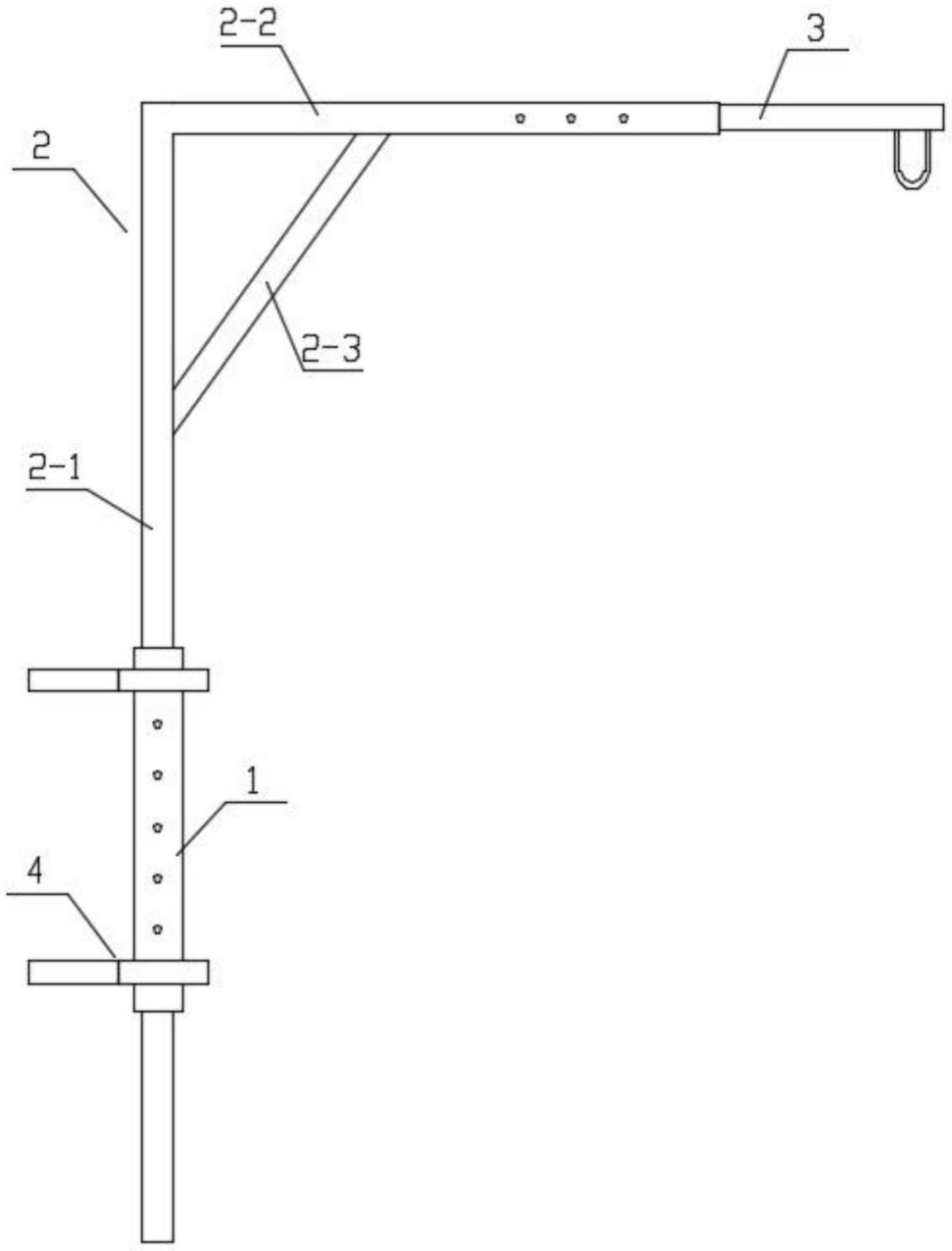 一种便于调节固定的气管连接器支架的制作方法