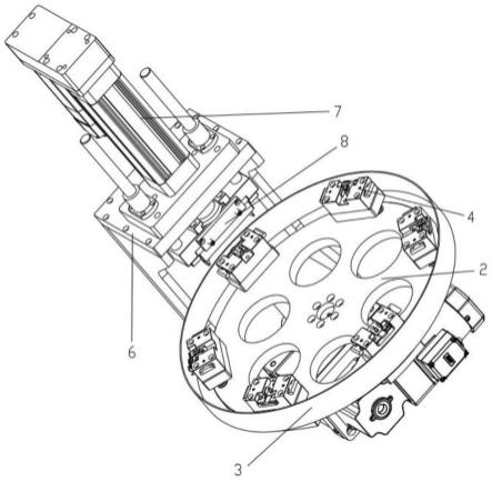 一种电瓶栓端子铆压机构的制作方法