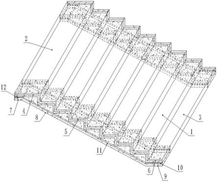 模块化装配式预制楼梯的制作方法