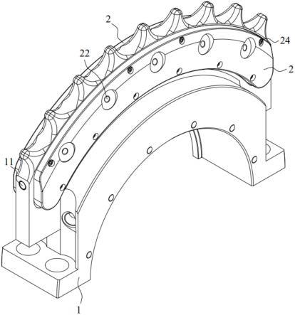 一种用于截割齿轮箱的轴承盖及截割齿轮箱的制作方法