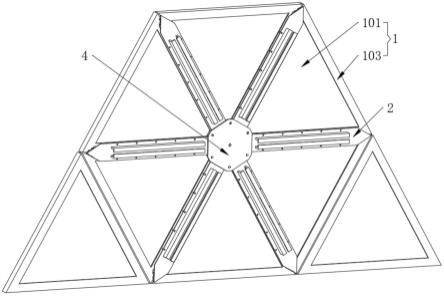 一种装配式曲面三角形幕墙单元的防水构造的制作方法