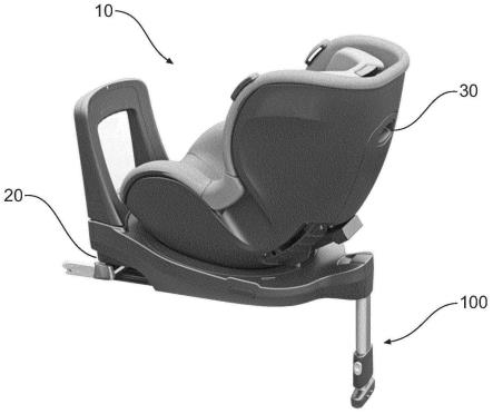 一种可安装在车辆上的儿童安全座椅组件的制作方法