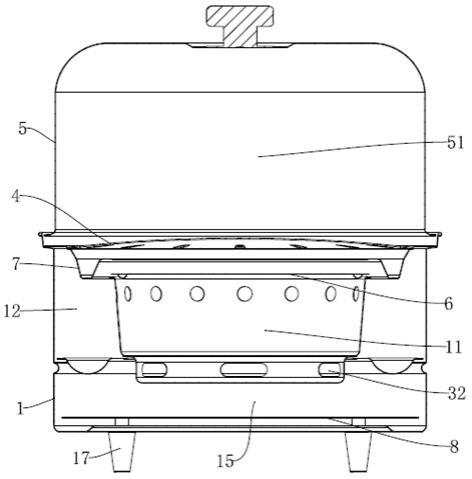 一种空气炭烤炉的制作方法