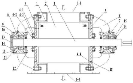 刚性叶轮给料机的轴向间隙调节结构的制作方法