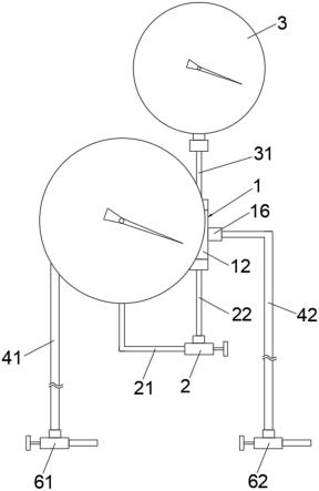 磁耦合差压液位计与平衡阀的一体式结构及液位测量装置的制作方法