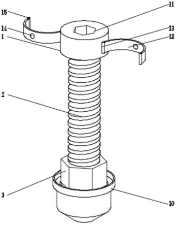 一种具有防锈蚀结构的螺栓的制作方法