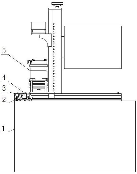 一种工程车空调用压缩机打标工装的制作方法
