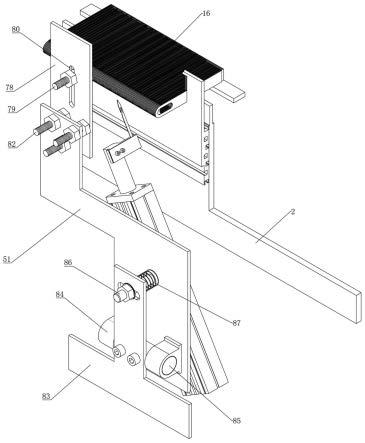 排线机针板钩针位置自动适配机构的制作方法