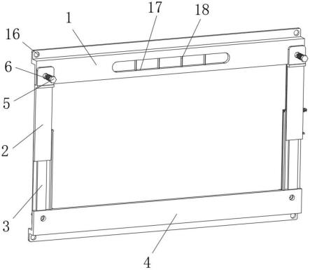 一种折叠壁挂式电脑显示器支架的制作方法