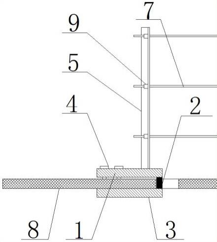 悬索桥钢桁架加劲梁吊装焊接施工时用的临边防护结构的制作方法