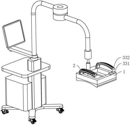 一种全容积乳腺超声仪器用可视化压力装置