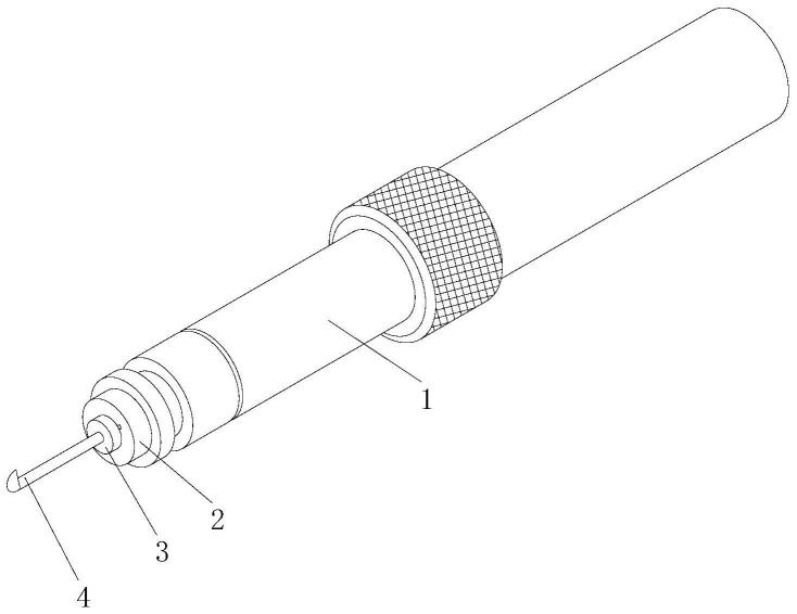 新能源行业专用盲孔型钢丝螺套去除安装柄的勾柄工具的制作方法