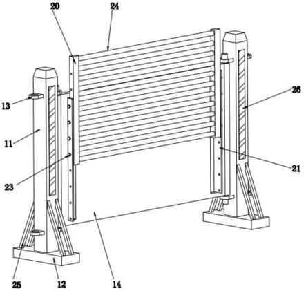 一种拼接式建筑施工护栏的制作方法