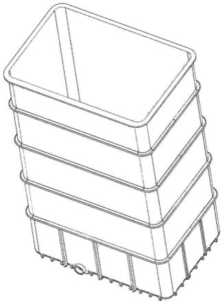 一种海鲜专用运输桶的制作工艺的制作方法