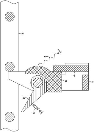 建筑施工摆针式防坠器的制作方法