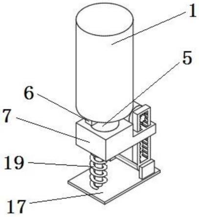 一种PCB板钻孔机用吸尘罩压脚装置的制作方法