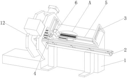 一种可以自动更换字盒的角钢联合生产线的打印字盒的装置的制作方法