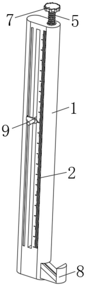 一种楼板厚度测量装置的制作方法