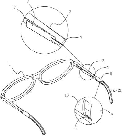 一种佩戴舒适型眼镜框的制作方法