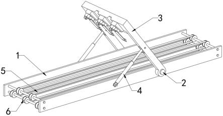 一种印刷输送带的运输物品阻断臂的制作方法