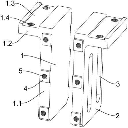 一种输送带钉扣机上的限位结构的制作方法